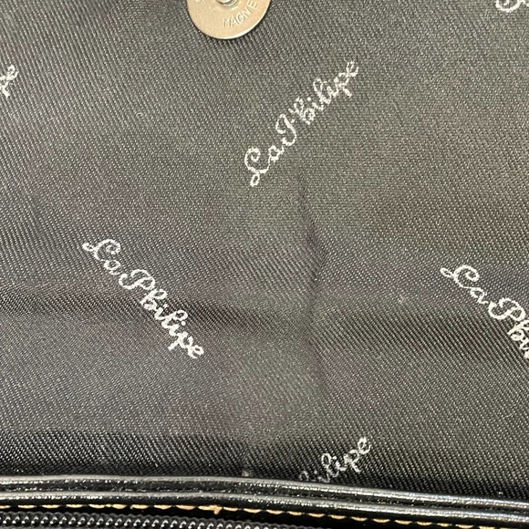 La Philipe Black Brown Micro Purse Y2K Style Purse Shoulder Bag - Picture 5 of 6